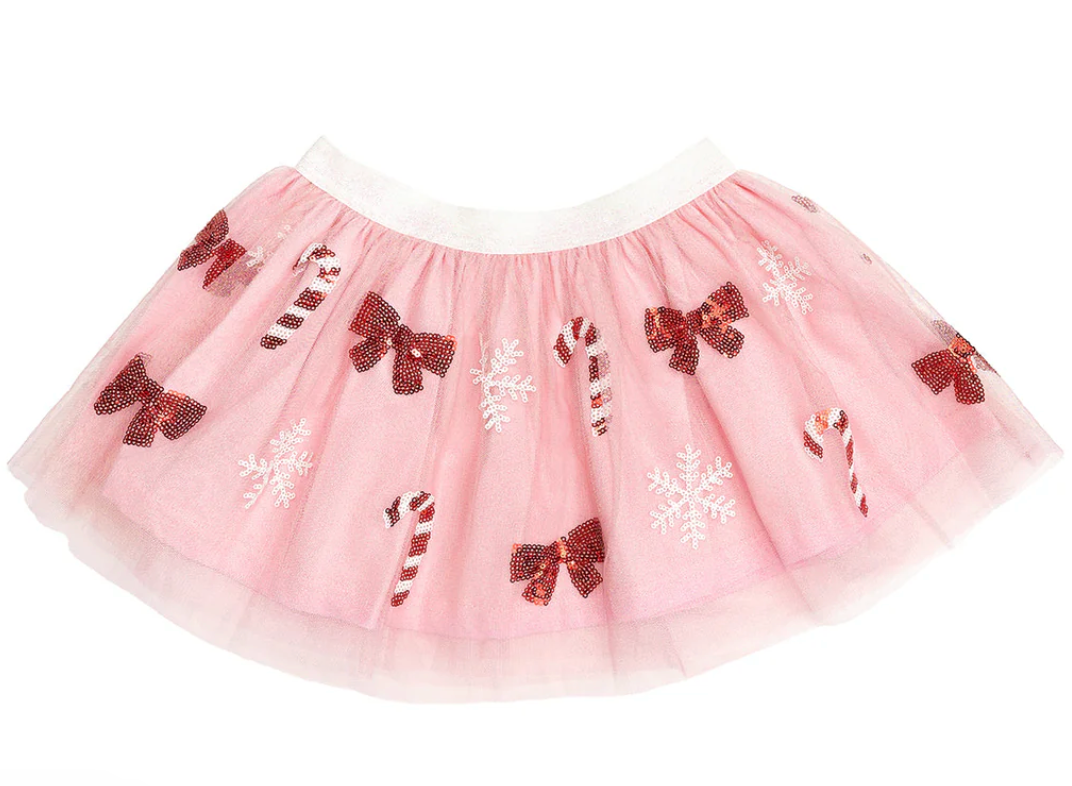 Candy Cane Cutie Sequin Christmas Tutu