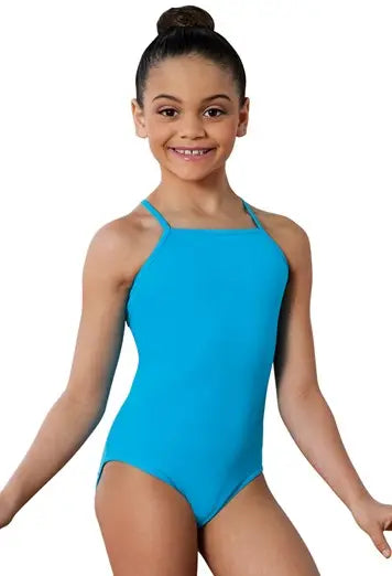 High Neck Mesh Detail Leotard