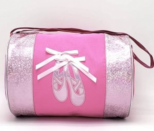 Ballet Slippers Glittery Dance Bag