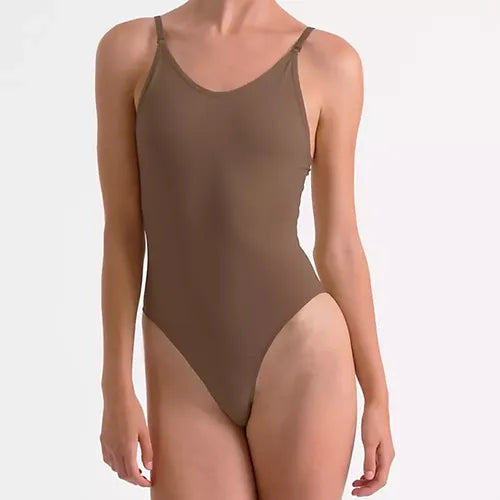 Silky Dance Seamless Low Back Camisole Leotard