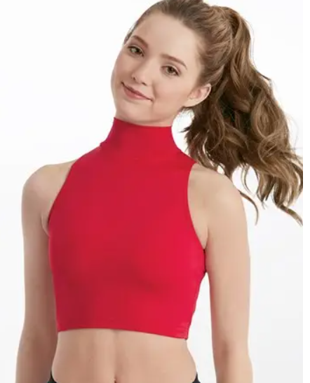Crop Top With Crisscross Back