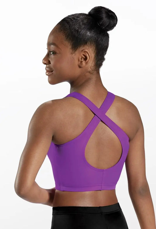 Criss Cross Back Crop Top