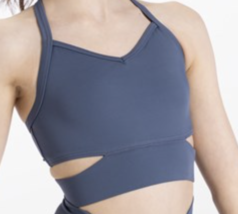 Cutout Detail Crop Top