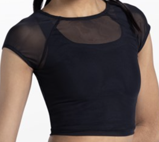 Mesh Crop Top